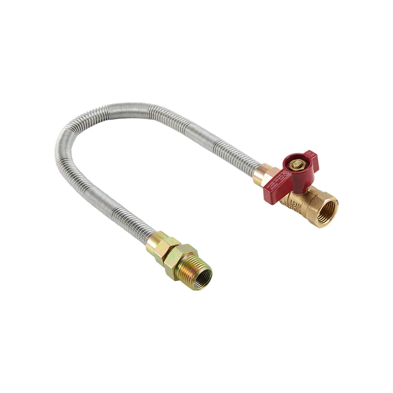 DN12 ステンレススチール製ホイッスルフリーガスコネクター
